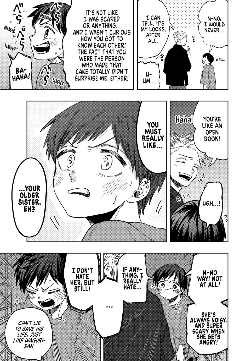 Kaoru Hana wa Rin to Saku Chapter 57 page 7 - Chapter 57: Kosuke Waguri