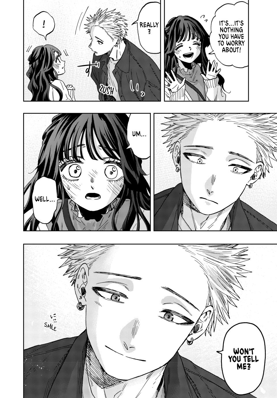 Kaoru Hana wa Rin to Saku Chapter 58 page 12 - Chapter 58: Sprouted Feelings