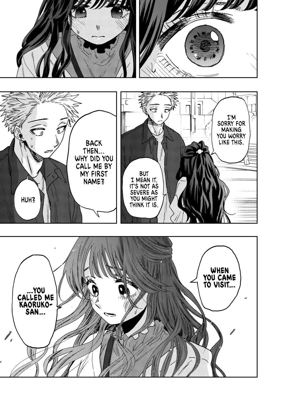 Kaoru Hana wa Rin to Saku Chapter 58 page 13 - Chapter 58: Sprouted Feelings