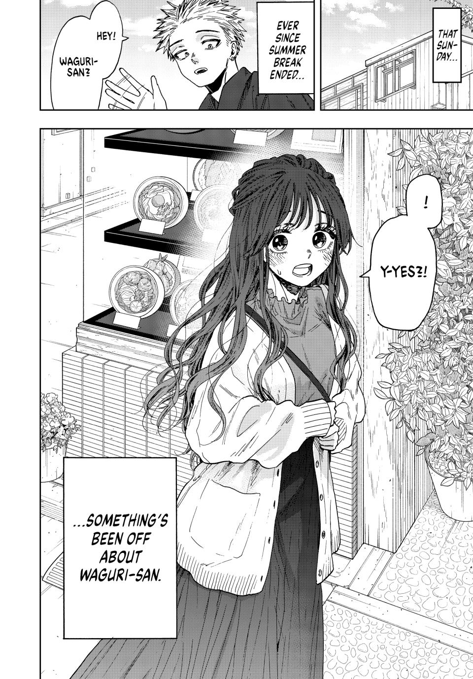 Kaoru Hana wa Rin to Saku Chapter 58 page 6 - Chapter 58: Sprouted Feelings