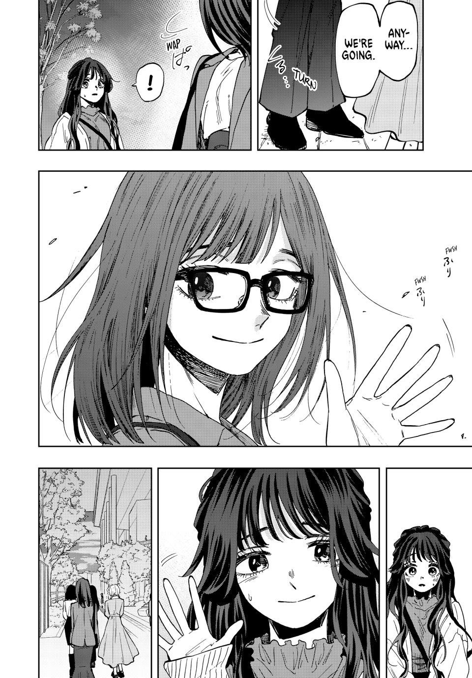 Kaoru Hana wa Rin to Saku Chapter 59 page 12 - Chapter 59: Encounter