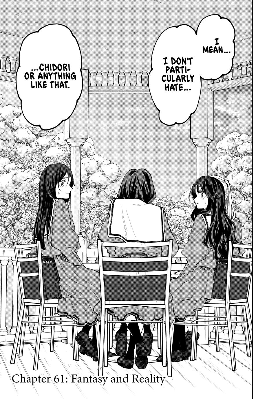Kaoru Hana wa Rin to Saku Chapter 61 page 1 - Chapter 61: Fantasy and Reality