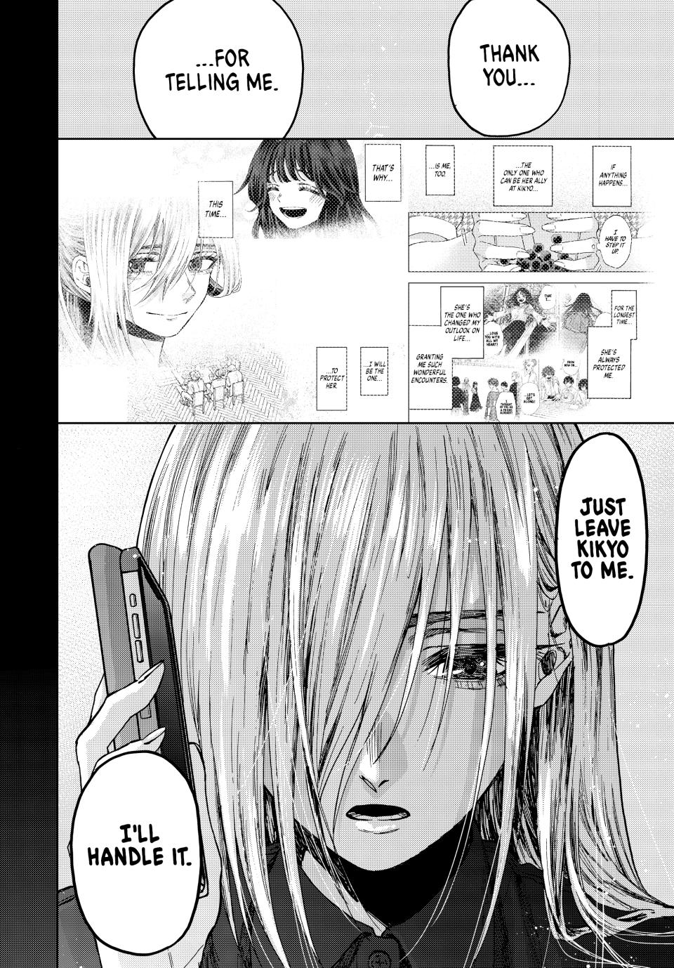 Kaoru Hana wa Rin to Saku Chapter 62 page 10 - Chapter 62: Resolve
