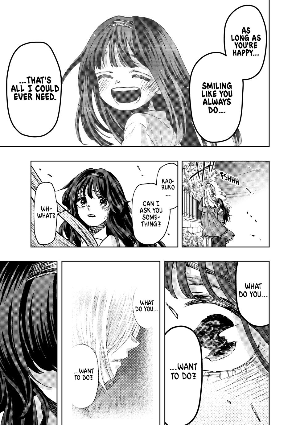 Kaoru Hana wa Rin to Saku Chapter 62 page 15 - Chapter 62: Resolve