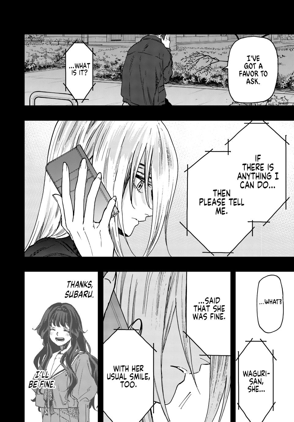 Kaoru Hana wa Rin to Saku Chapter 62 page 4 - Chapter 62: Resolve