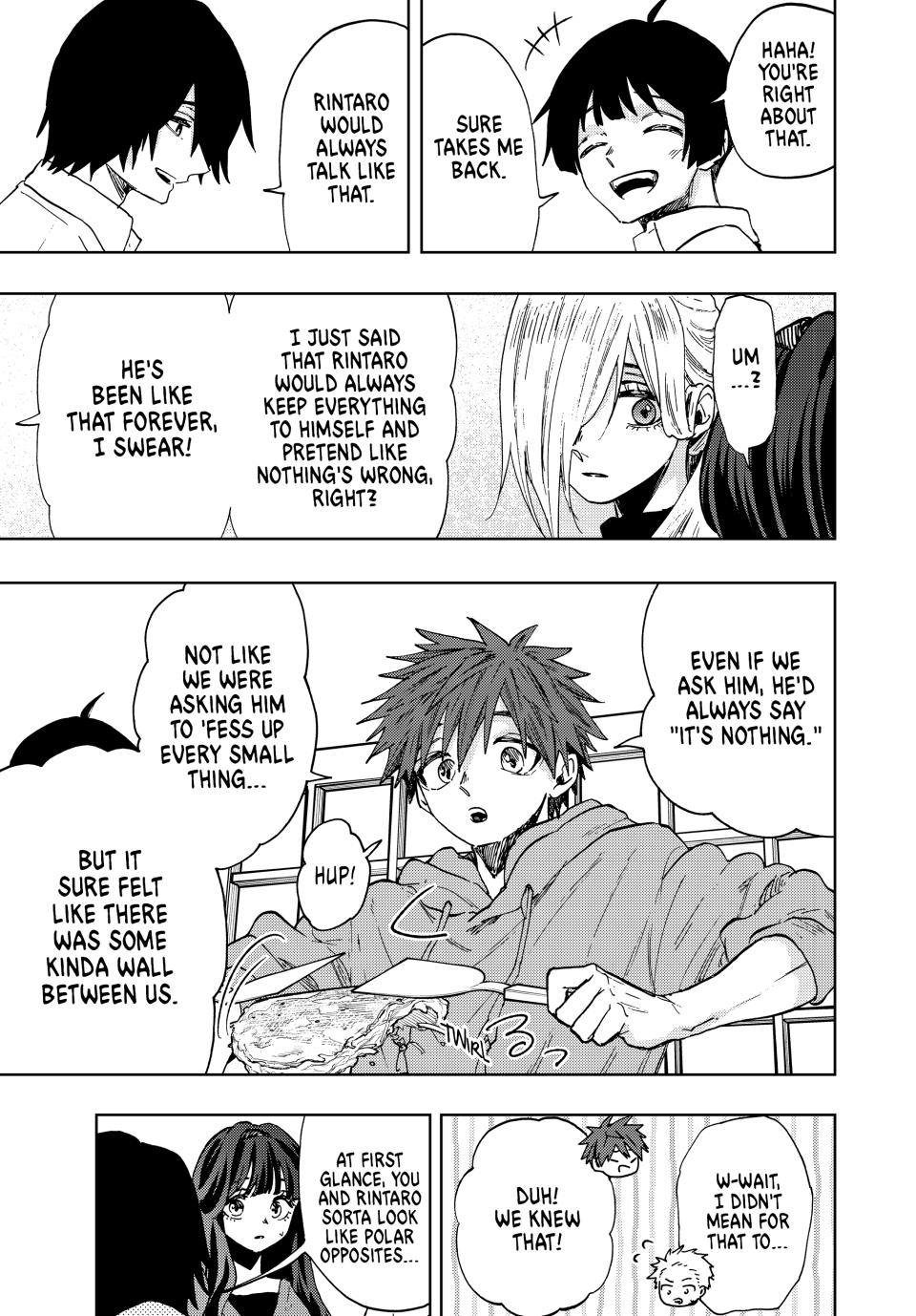 Kaoru Hana wa Rin to Saku Chapter 63 page 11 - Chapter 63: Cut From The Same Cloth