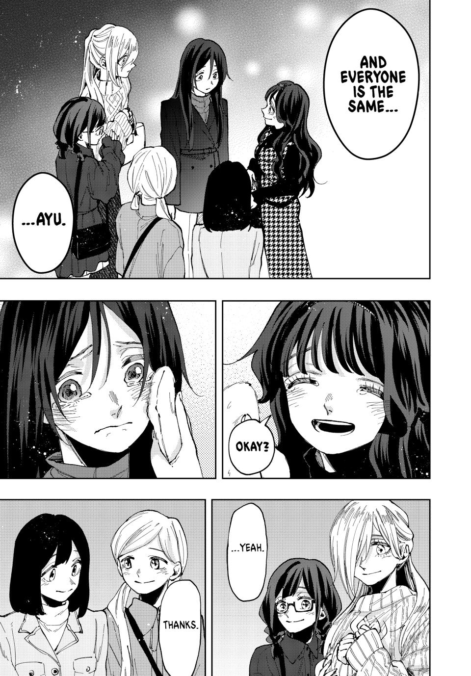 Kaoru Hana wa Rin to Saku Chapter 69 page 13 - Chapter 69: The Same