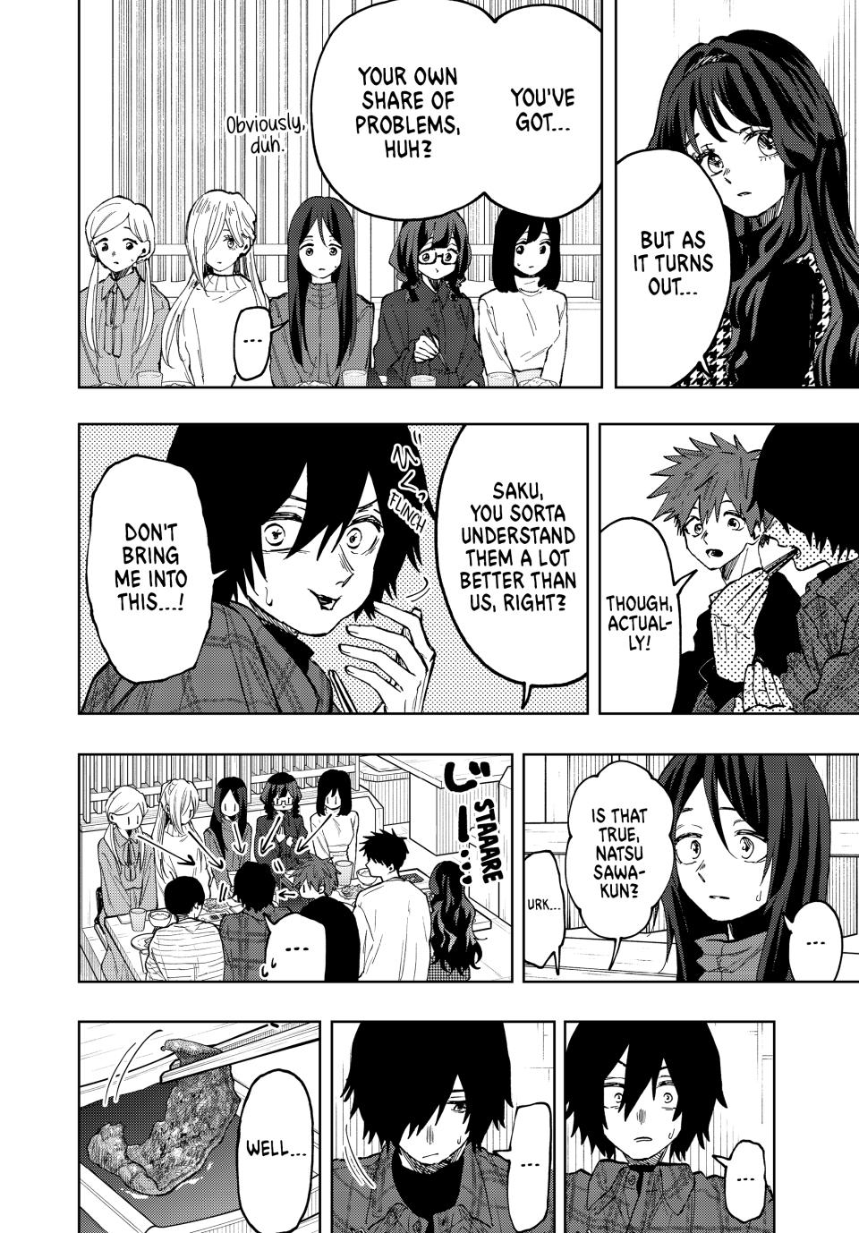 Kaoru Hana wa Rin to Saku Chapter 70 page 12 - Chapter 70: Inside One’s Chest