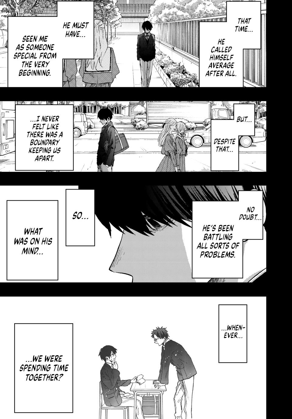 Kaoru Hana wa Rin to Saku Chapter 71 page 13 - Chapter 71: Natsusawa's Past