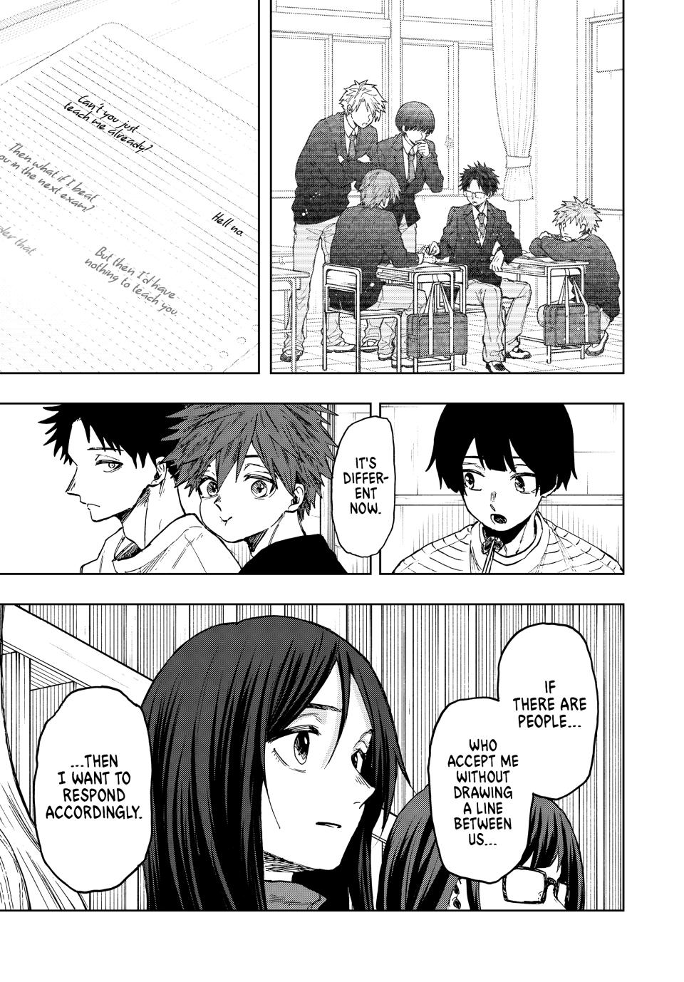 Kaoru Hana wa Rin to Saku Chapter 71 page 21 - Chapter 71: Natsusawa's Past