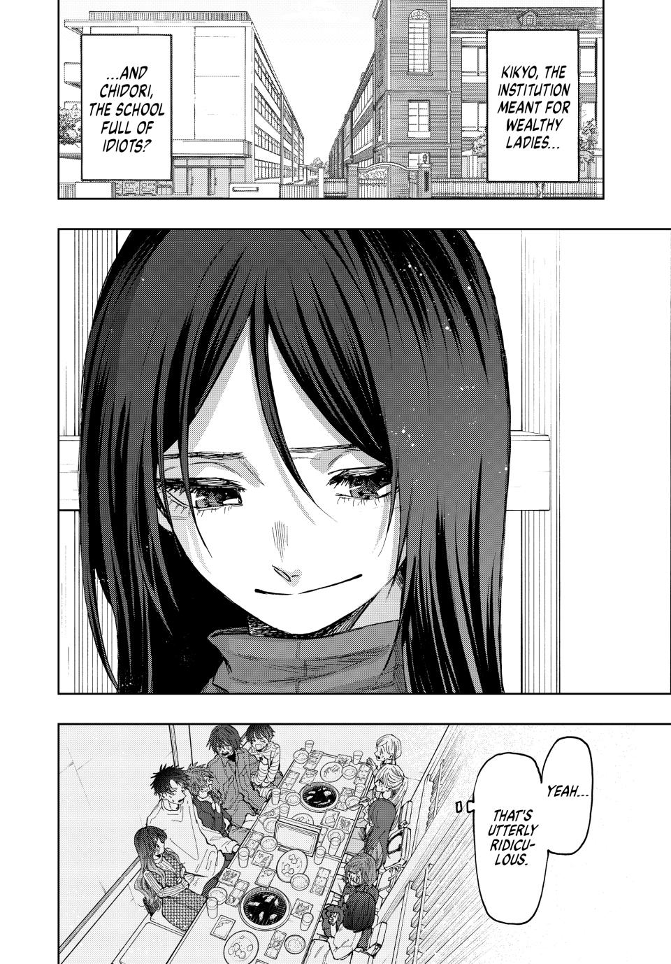Kaoru Hana wa Rin to Saku Chapter 71 page 28 - Chapter 71: Natsusawa's Past