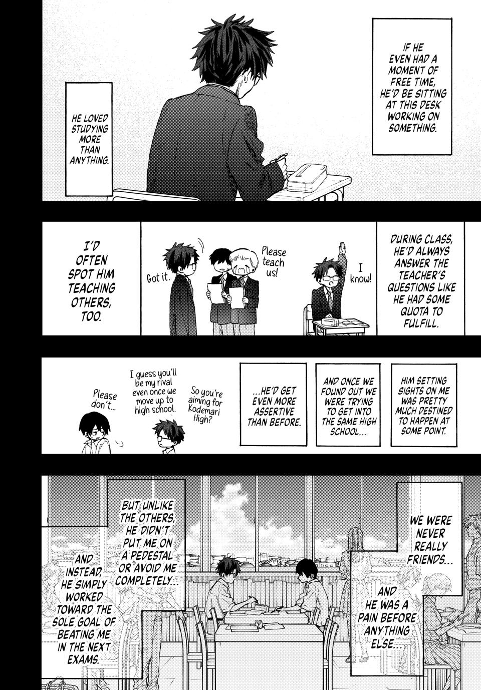 Kaoru Hana wa Rin to Saku Chapter 71 page 4 - Chapter 71: Natsusawa's Past