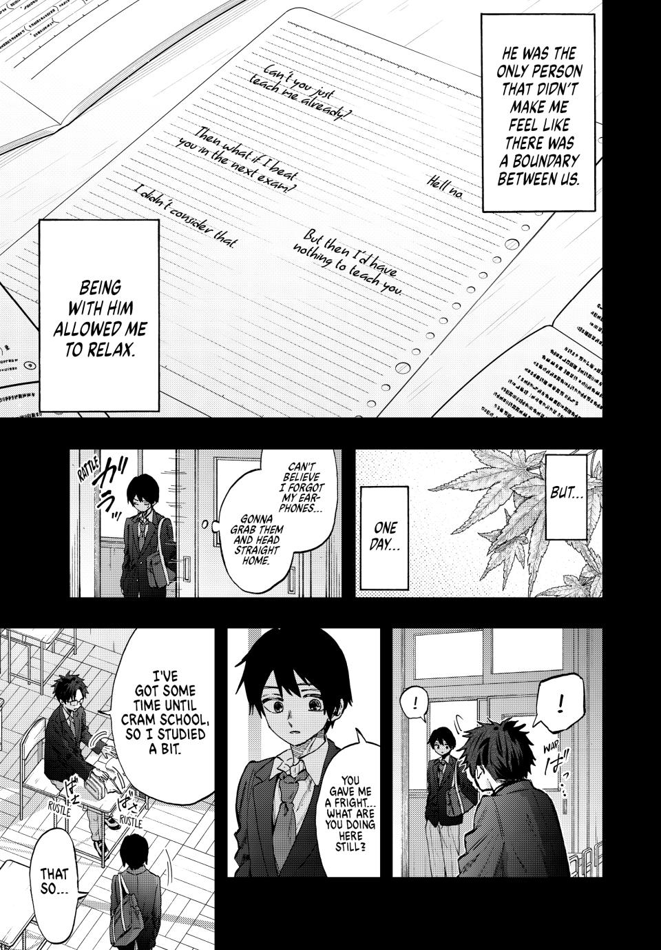 Kaoru Hana wa Rin to Saku Chapter 71 page 5 - Chapter 71: Natsusawa's Past