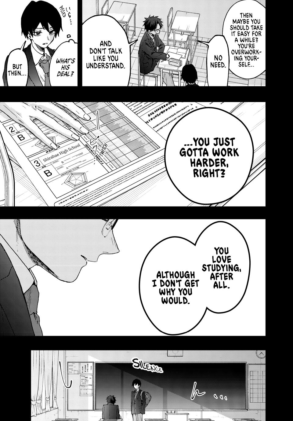 Kaoru Hana wa Rin to Saku Chapter 71 page 7 - Chapter 71: Natsusawa's Past