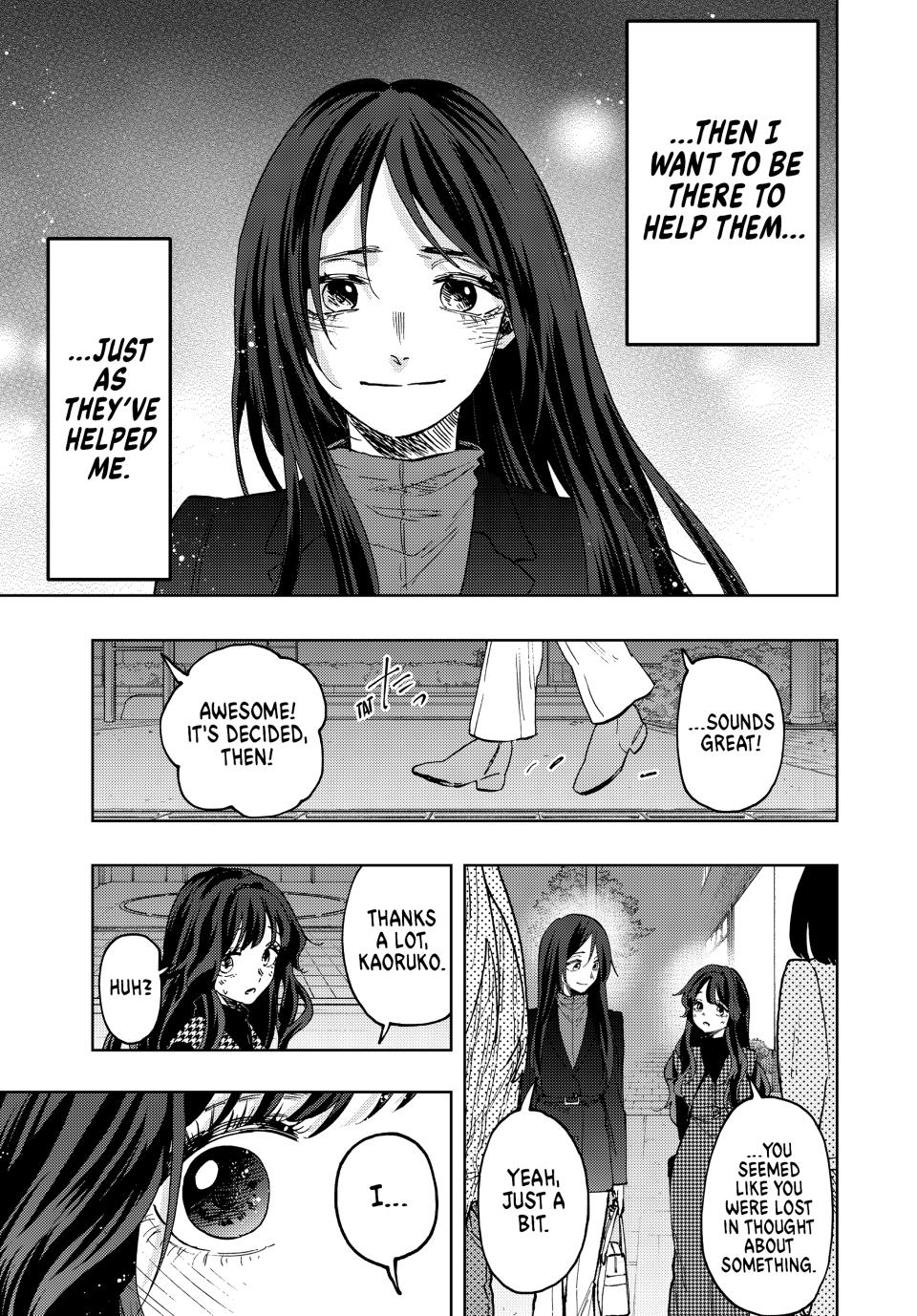 Kaoru Hana wa Rin to Saku Chapter 72 page 21 - Chapter 72: Progress