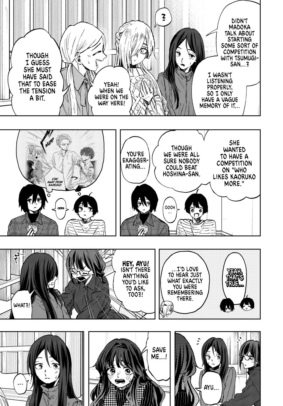 Kaoru Hana wa Rin to Saku Chapter 72 page 3 - Chapter 72: Progress
