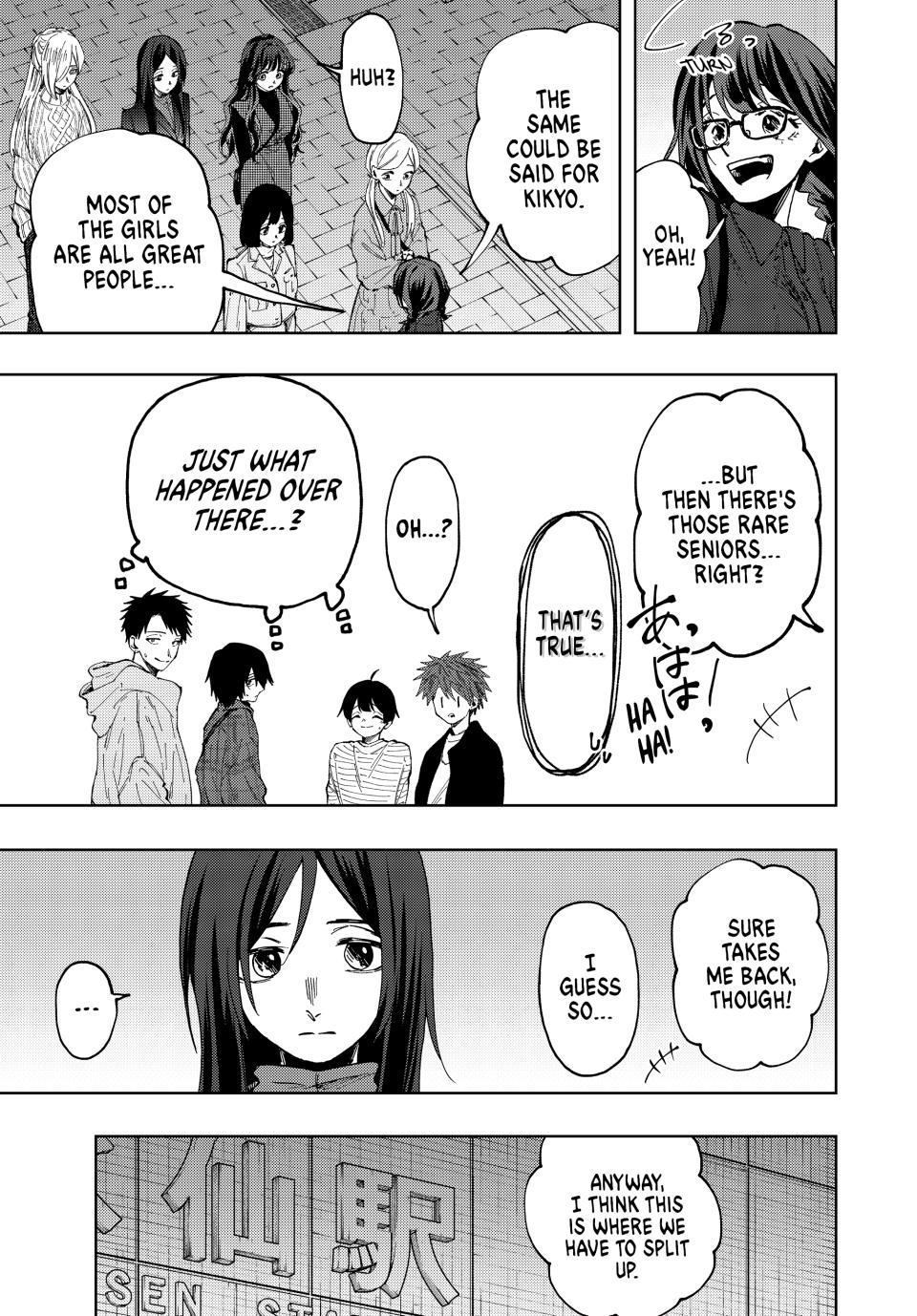 Kaoru Hana wa Rin to Saku Chapter 72 page 9 - Chapter 72: Progress