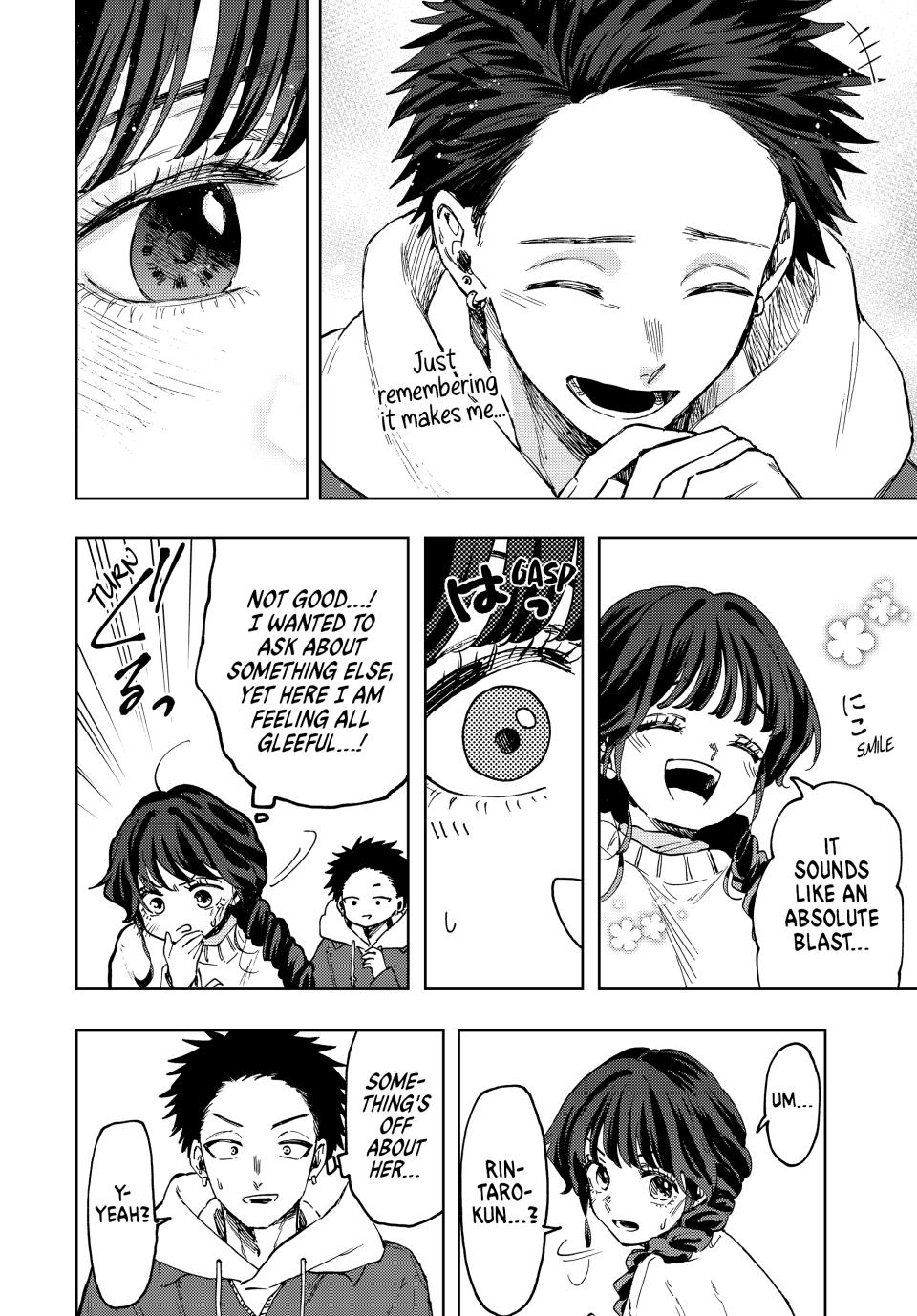 Kaoru Hana wa Rin to Saku Chapter 73 page 10 - Chapter 73: Back On a Date