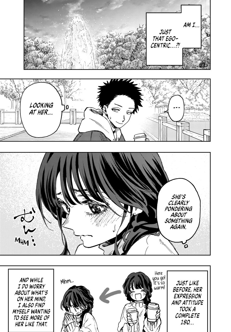 Kaoru Hana wa Rin to Saku Chapter 73 page 13 - Chapter 73: Back On a Date