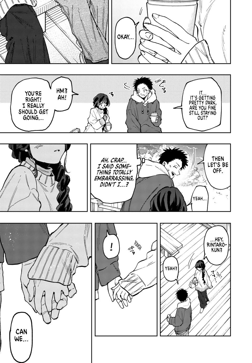 Kaoru Hana wa Rin to Saku Chapter 73 page 17 - Chapter 73: Back On a Date