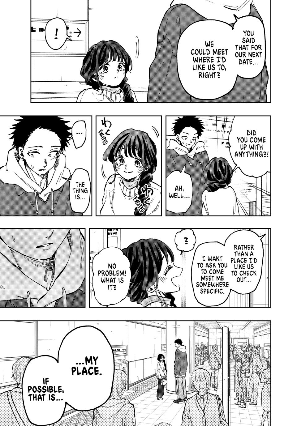 Kaoru Hana wa Rin to Saku Chapter 73 page 20 - Chapter 73: Back On a Date