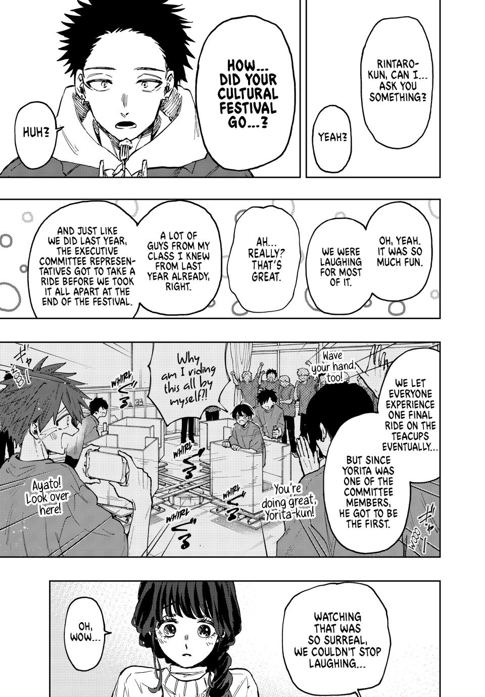Kaoru Hana wa Rin to Saku Chapter 73 page 9 - Chapter 73: Back On a Date
