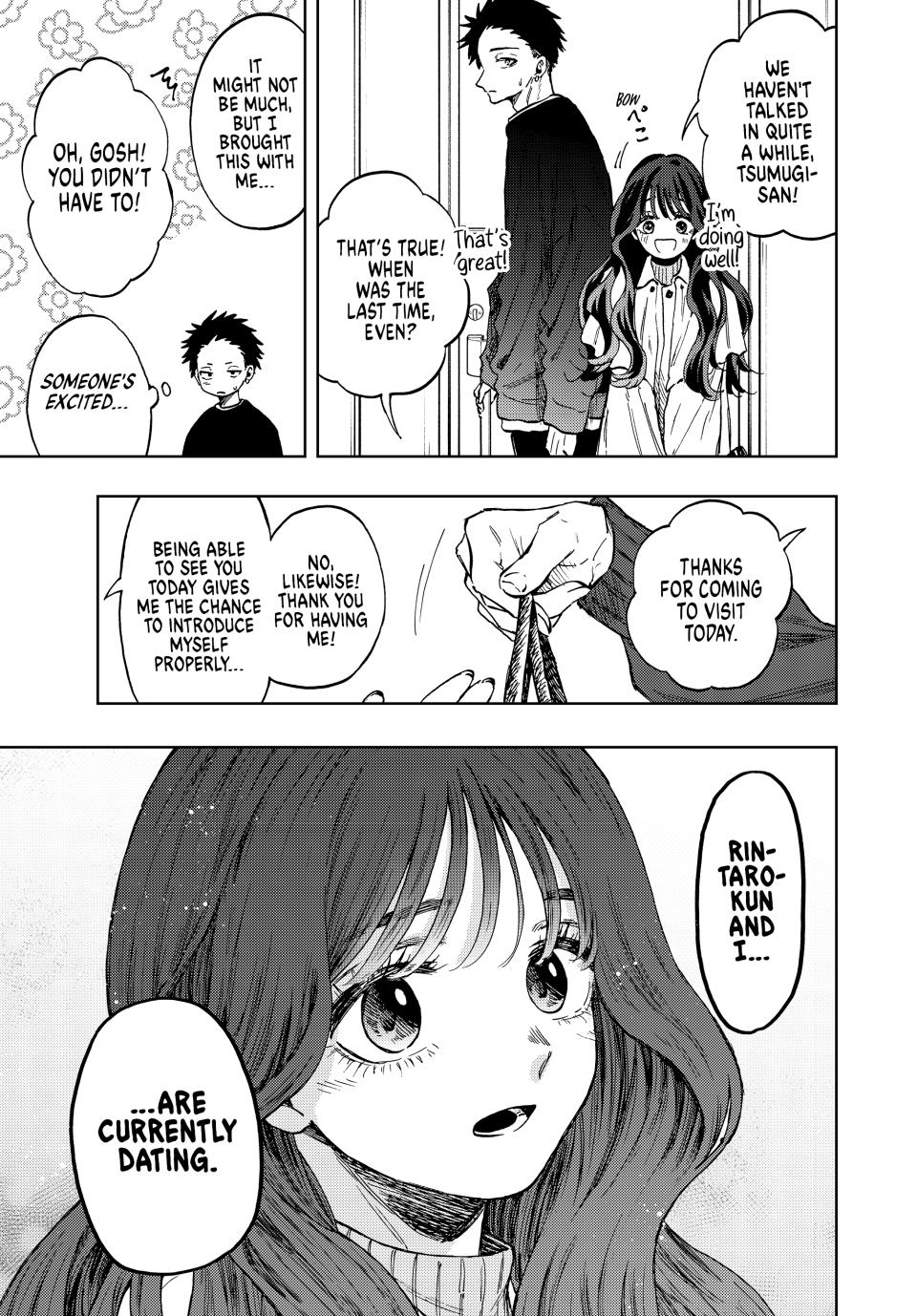 Kaoru Hana wa Rin to Saku Chapter 74 page 11 - Chapter 74: Proper Greeting