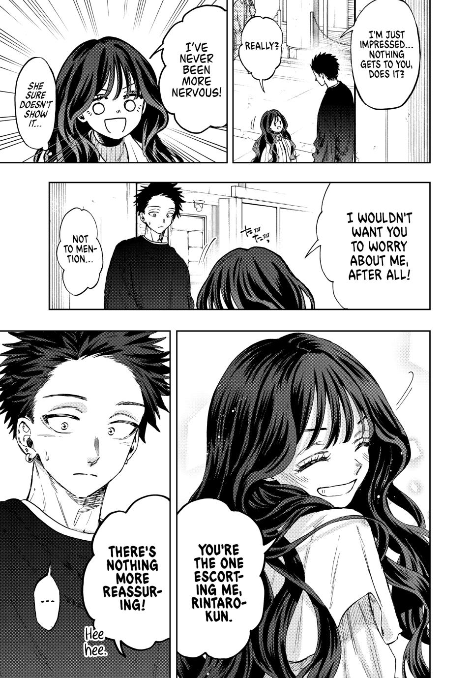 Kaoru Hana wa Rin to Saku Chapter 74 page 9 - Chapter 74: Proper Greeting