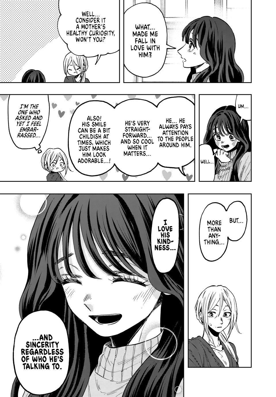 Kaoru Hana wa Rin to Saku Chapter 75 page 3 - Chapter 75: Mother and Girlfriend