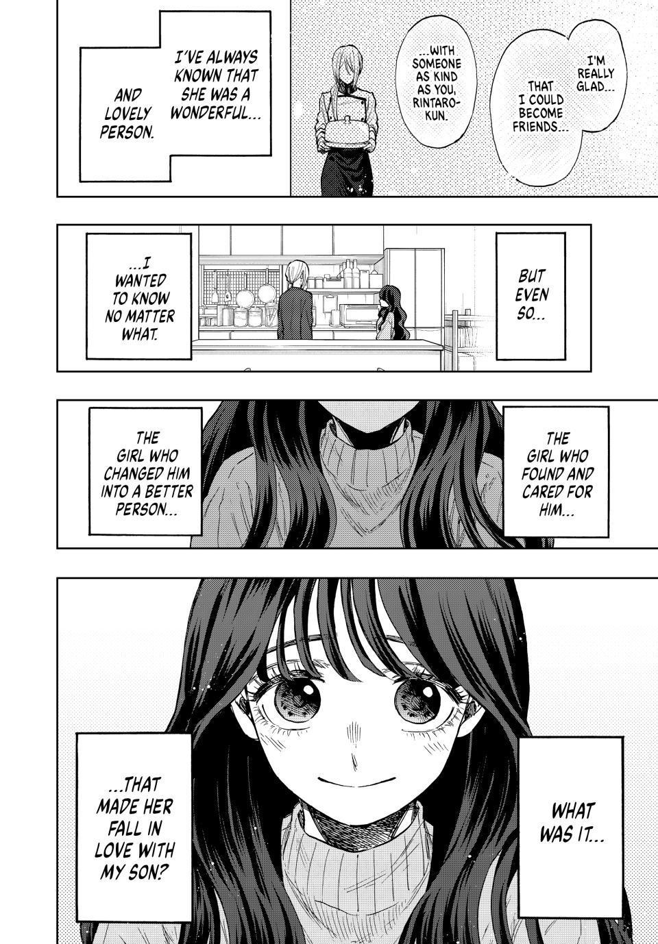 Kaoru Hana wa Rin to Saku Chapter 75 page 8 - Chapter 75: Mother and Girlfriend