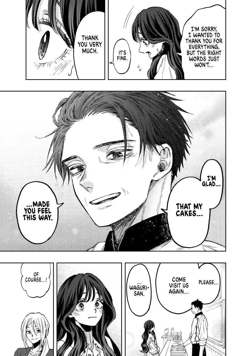 Kaoru Hana wa Rin to Saku Chapter 76 page 11 - Chapter 76: Gratitude