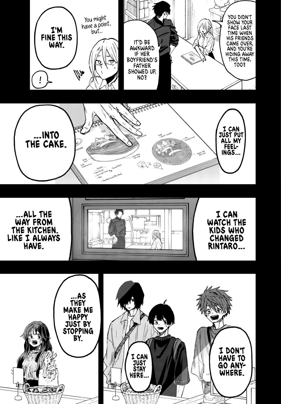 Kaoru Hana wa Rin to Saku Chapter 76 page 15 - Chapter 76: Gratitude