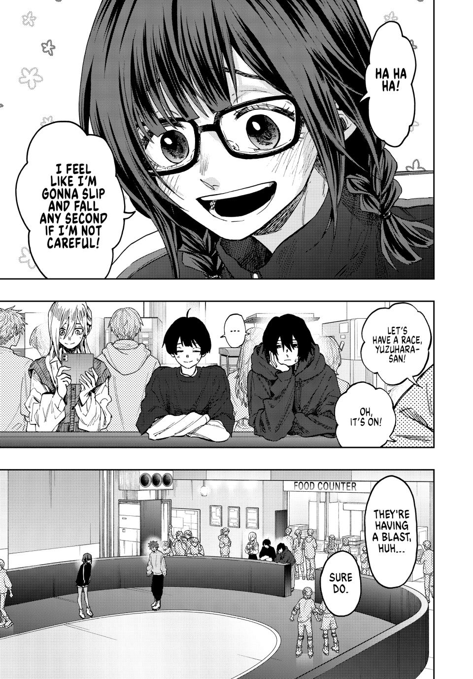 Kaoru Hana wa Rin to Saku Chapter 77 page 1 - Chapter 77: Just Having Fun