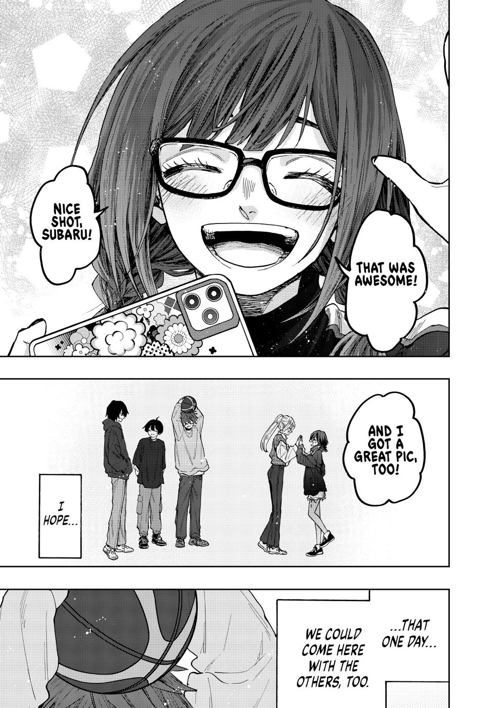 Kaoru Hana wa Rin to Saku Chapter 77 page 21 - Chapter 77: Just Having Fun