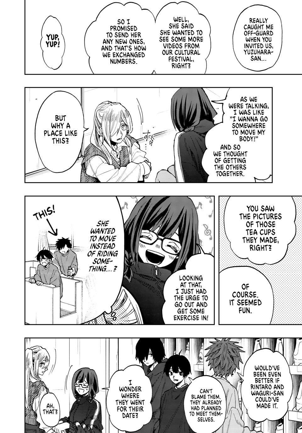 Kaoru Hana wa Rin to Saku Chapter 77 page 4 - Chapter 77: Just Having Fun