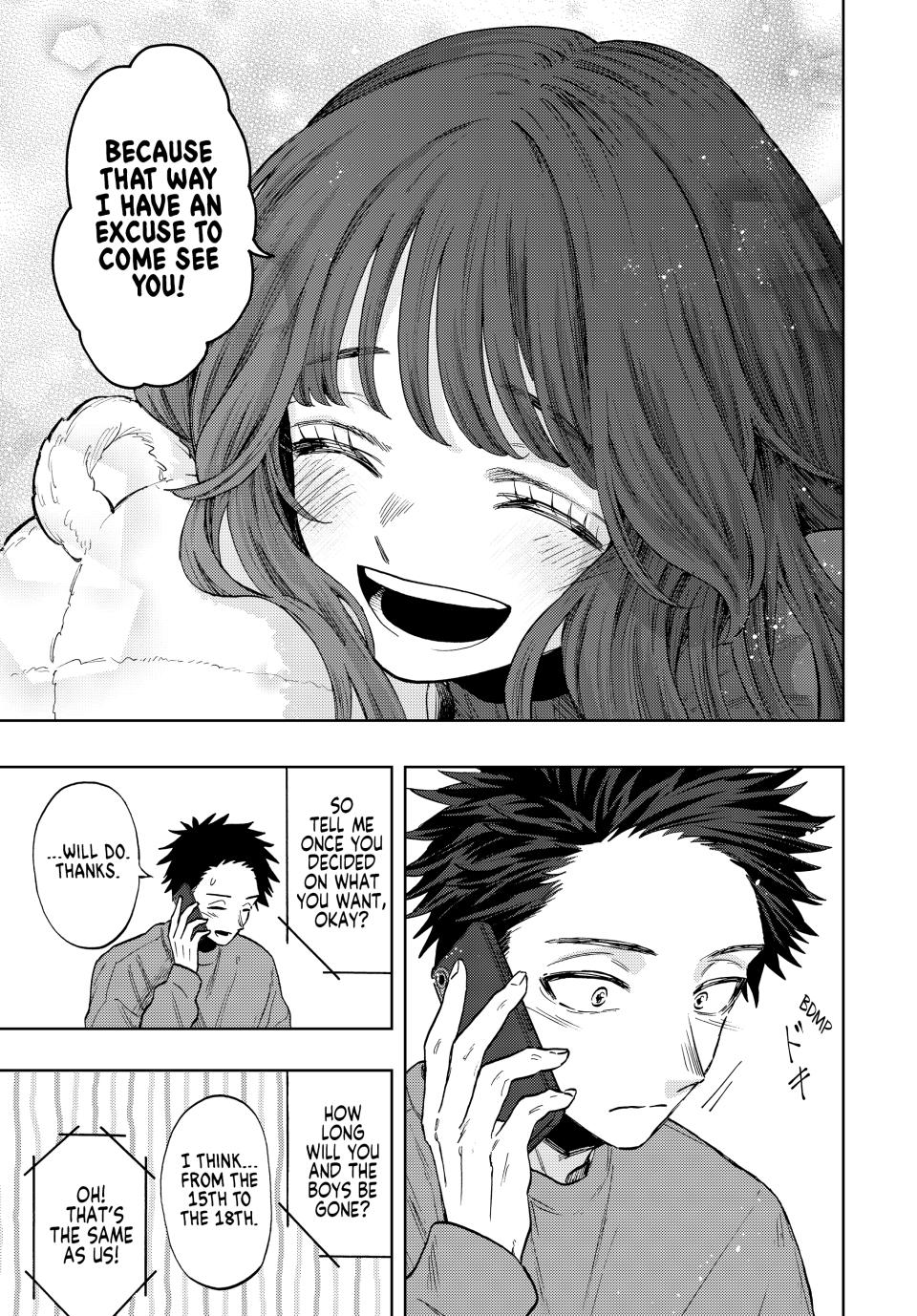 Kaoru Hana wa Rin to Saku Chapter 78 page 13 - Chapter 78: Field Trip