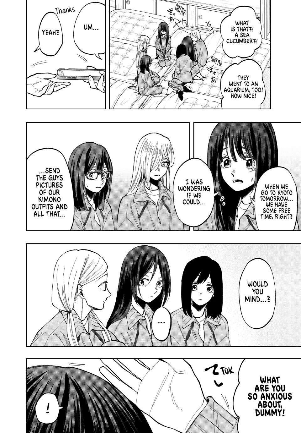 Kaoru Hana wa Rin to Saku Chapter 79 page 10 - Chapter 79: Memories of The Trip