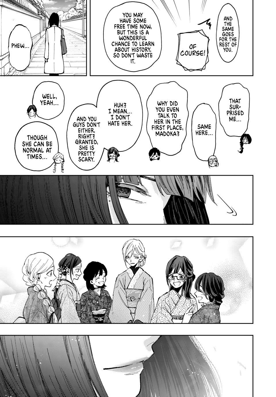 Kaoru Hana wa Rin to Saku Chapter 79 page 15 - Chapter 79: Memories of The Trip