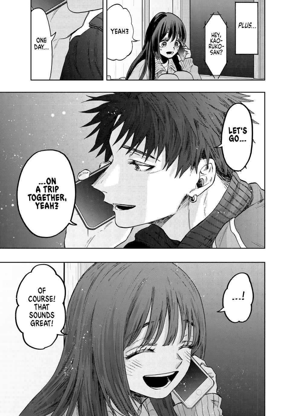 Kaoru Hana wa Rin to Saku Chapter 79 page 21 - Chapter 79: Memories of The Trip
