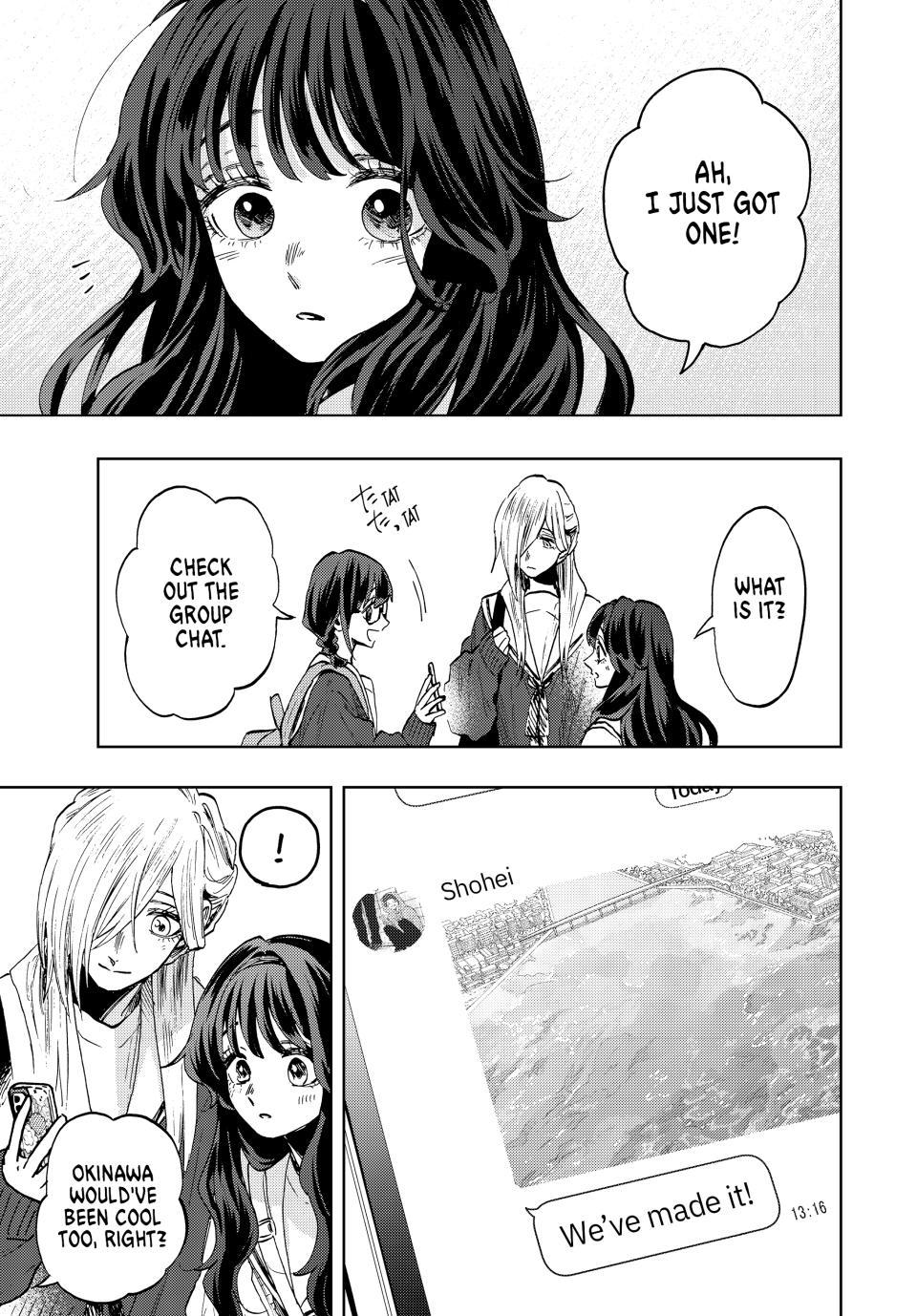 Kaoru Hana wa Rin to Saku Chapter 79 page 3 - Chapter 79: Memories of The Trip