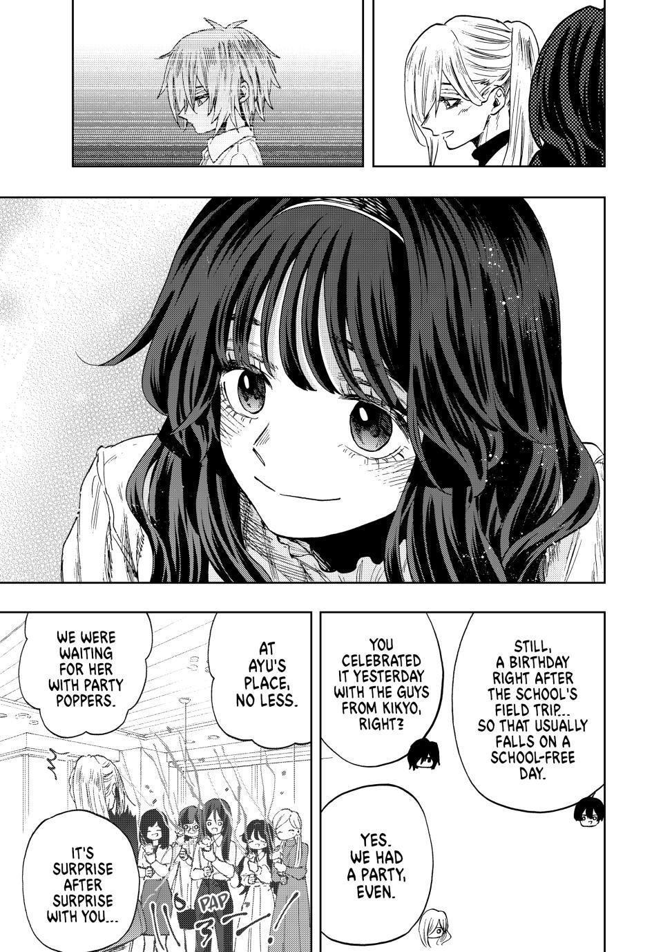 Kaoru Hana wa Rin to Saku Chapter 80 page 11 - Chapter 80: Subaru's Birthday