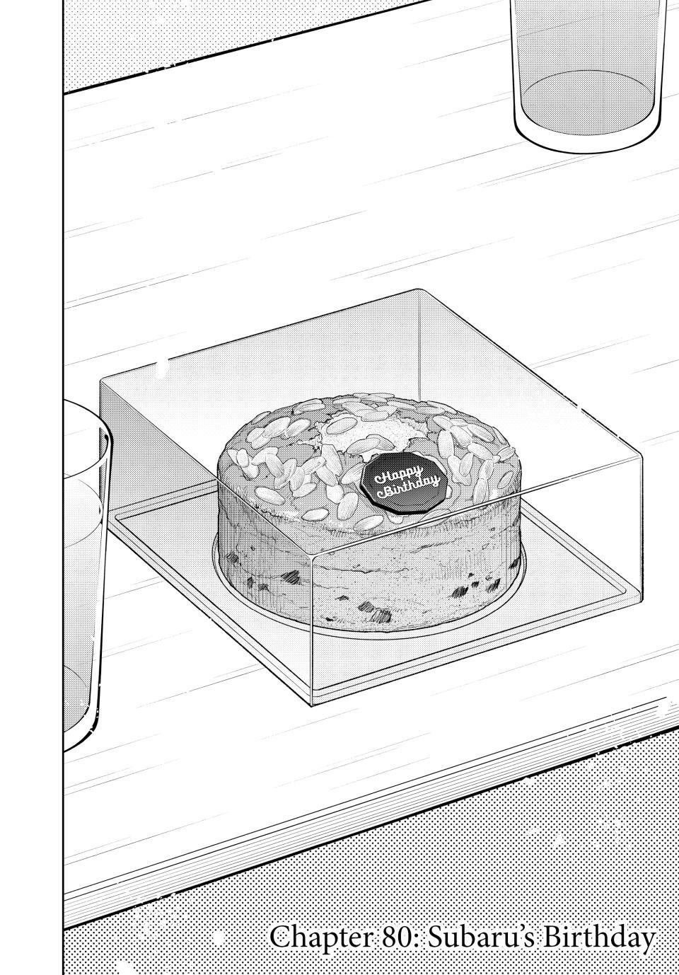 Kaoru Hana wa Rin to Saku Chapter 80 page 2 - Chapter 80: Subaru's Birthday