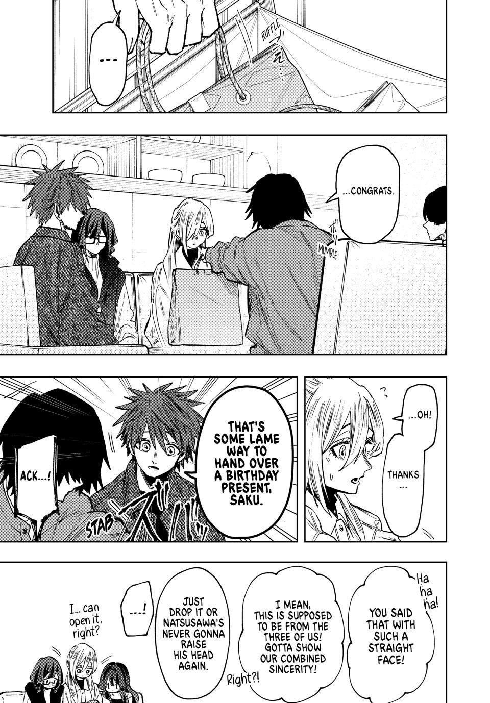 Kaoru Hana wa Rin to Saku Chapter 80 page 7 - Chapter 80: Subaru's Birthday