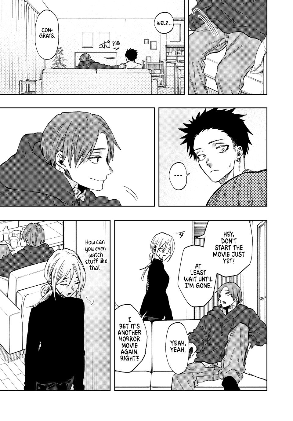 Kaoru Hana wa Rin to Saku Chapter 81 page 11 - Chapter 81: Rintaro's Older Brother