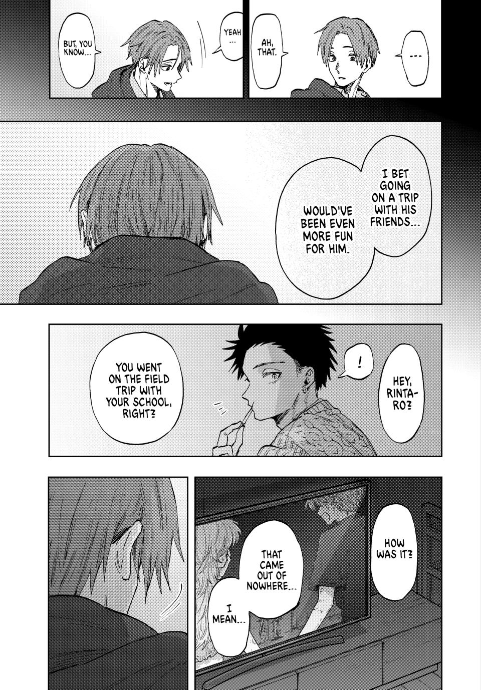 Kaoru Hana wa Rin to Saku Chapter 81 page 17 - Chapter 81: Rintaro's Older Brother