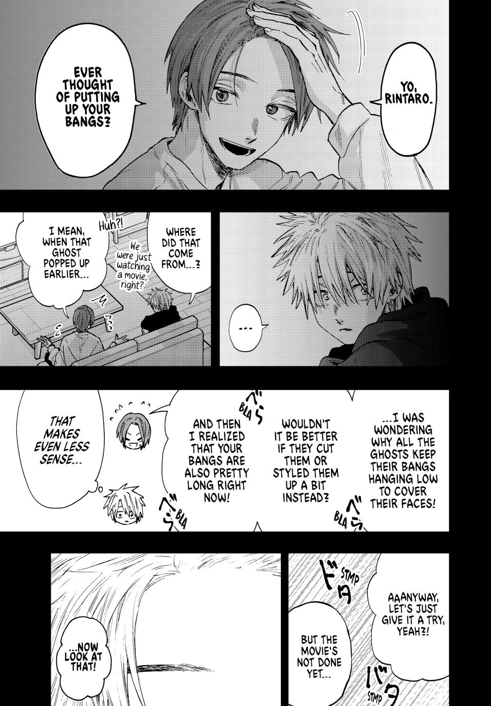 Kaoru Hana wa Rin to Saku Chapter 82 page 1 - Chapter 82: Sotaro and Rintaro
