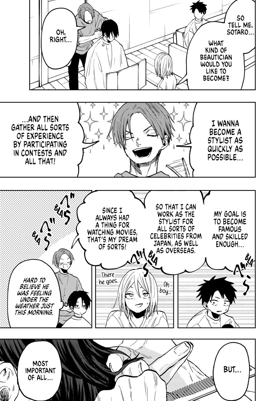 Kaoru Hana wa Rin to Saku Chapter 83 page 11 - Chapter 83: He'll Be Fine
