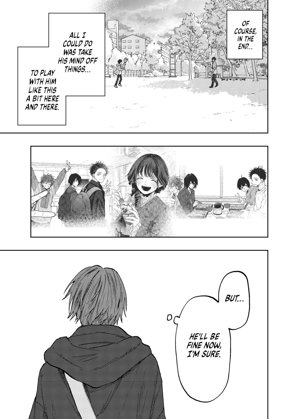 Kaoru Hana wa Rin to Saku Chapter 83 page 21 - Chapter 83: He'll Be Fine