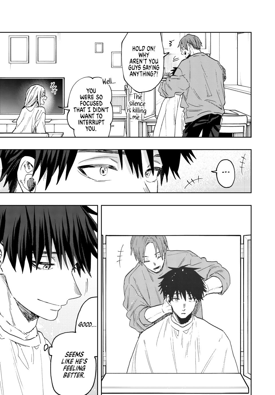 Kaoru Hana wa Rin to Saku Chapter 83 page 5 - Chapter 83: He'll Be Fine