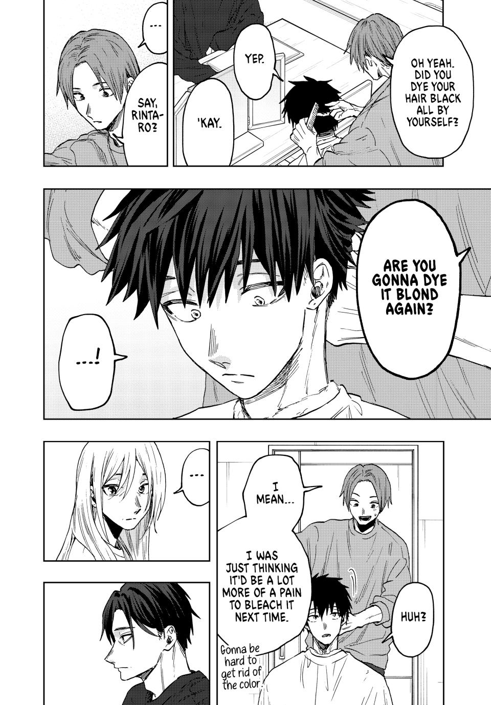 Kaoru Hana wa Rin to Saku Chapter 83 page 6 - Chapter 83: He'll Be Fine